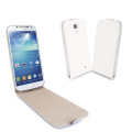 Galaxy S4 Tasche im Flip Desing mit Sleep and Wake Sensor in Weiß