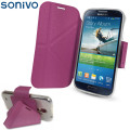 Sonivo Origami Case Galaxy S4 Tasche in Lila