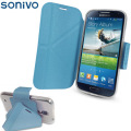 Sonivo Origami Case Galaxy S4 Tasche in Blau