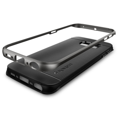 Spigen galaxy s6 edge case neo hybrid gunmetal watch live spigen galaxy s6 edge case neo hybrid gunmetal the most interesting