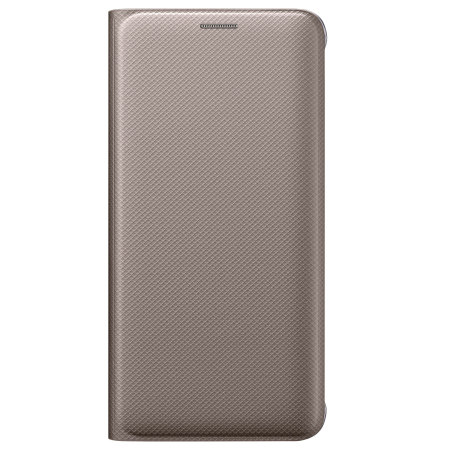 Official samsung galaxy s6 flip wallet cover gold quality decent official samsung galaxy s6 flip wallet cover gold paid