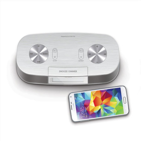 Iluv timeshaker micro bluetooth led alarm clock speaker white iluv timeshaker micro bluetooth led alarm clock speaker white smartphone