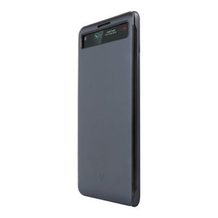 Official lg v20 quickcover folio case black enlarge official lg v20 quickcover folio case black also