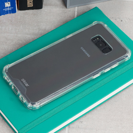 Olixar exoshield tough snap on samsung galaxy s8 case crystal clear Best olixar exoshield tough snap on samsung galaxy s8 case crystal clear with printing